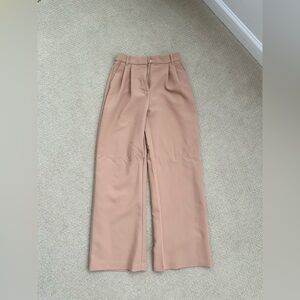 Abercrombie Curve Love A&F Sloane Tailored Wide Leg Pant (Short)